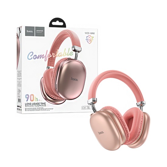 Auriculares Inalámbricos Hoco W35 Max Joy Rosa