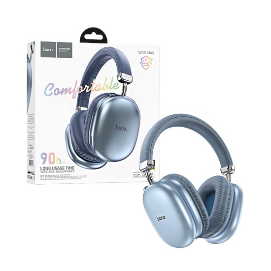 Auriculares Inalámbricos Hoco W35 Max Joy Azul Cielo