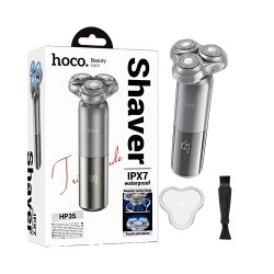 Hoco Electric Shaver HP35 Induction with three-blade Gray Hoco Electric Shaver HP35 Induction with three-blade Gray