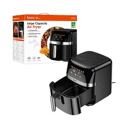 Hoco Air Fryer HE20 with touch screen 8L Black Hoco Air Fryer HE20 with touch screen 8L Black
