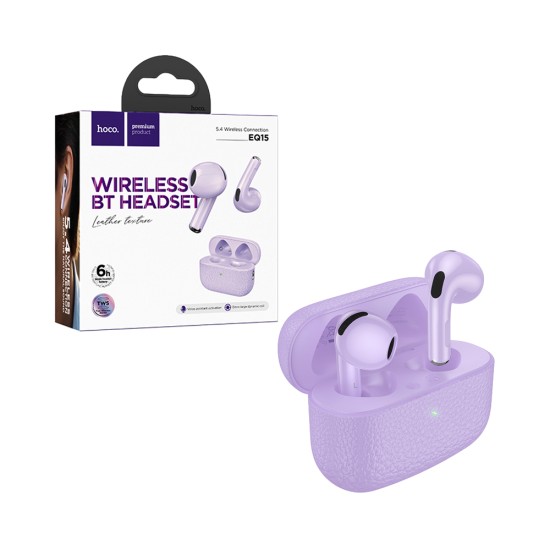 Hoco True Wireless Earbuds EQ15 Duke Ⅳ Purple