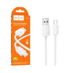 Hoco Cable X113 Beneficio Type-C 3A 1m White Hoco Cable X113 Beneficio Type-C 3A 1m White