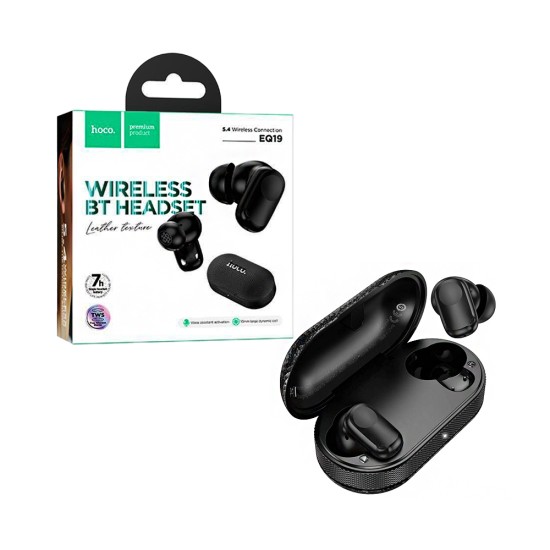 Hoco True Wireless Earbuds EQ19 Duke Ⅴ Black