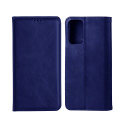 Leather Flip Cover with Internal Pocket For Xiaomi Redmi Note 10/10s 5g Blue Leather Flip Cover with Internal Pocket For Xiaomi Redmi Note 10/10s 5g Blue