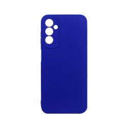 Silicone Case with Camera Shield for Samsung Galaxy A14 Blue