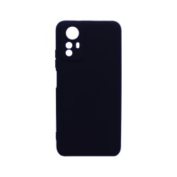 Capa de Silicone Macio com Moldura de Câmera para Xiaomi Redmi Note 12S Preto Capa de Silicone Macio com Moldura de Câmera para Xiaomi Redmi Note 12S Preto