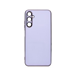 Capa de Silicone Designer com Moldura de Câmera para Samsung Galaxy A05S Branco Capa de Silicone Designer com Moldura de Câmera para Samsung Galaxy A05S Branco