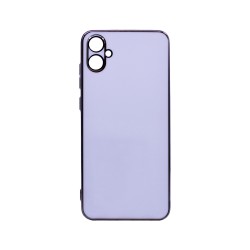 Capa de Silicone Designer com Moldura de Câmera para Samsung Galaxy A05 Branco Capa de Silicone Designer com Moldura de Câmera para Samsung Galaxy A05 Branco