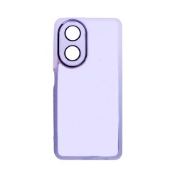 Funda de Silicona Transparente con Marco de Cámara para Oppo A38 4G/A18 4G Blanco Funda de Silicona Transparente con Marco de Cámara para Oppo A38 4G/A18 4G Blanco