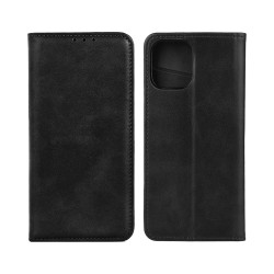 Leather Flip Cover with Internal Pocket for Oppo Find X3 Pro Black Leather Flip Cover with Internal Pocket for Oppo Find X3 Pro Black