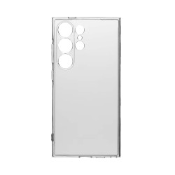 Capa de Silicone com Moldura de Câmera para Samsung Galaxy S24 Ultra Transparente Capa de Silicone com Moldura de Câmera para Samsung Galaxy S24 Ultra Transparente