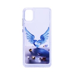 Capa Duro Designer para Samsung Galaxy A05 Azul Capa Duro Designer para Samsung Galaxy A05 Azul