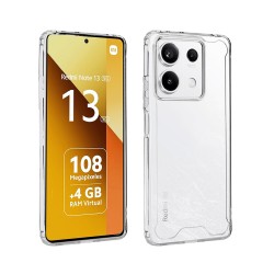 Hard Silicone Case for Xiaomi Redmi Note 13 5G Transparent Hard Silicone Case for Xiaomi Redmi Note 13 5G Transparent
