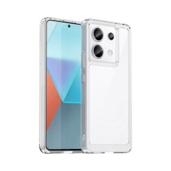 Capa de Silicone Dura para Xiaomi Redmi Note 13 Pro 4G Transparente Capa de Silicone Dura para Xiaomi Redmi Note 13 Pro 4G Transparente