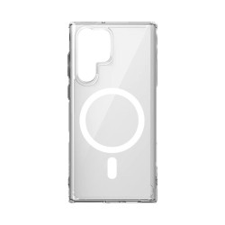 Capa de Silicone Magnética para Samsung Galaxy S24 Ultra Transparente Capa de Silicone Magnética para Samsung Galaxy S24 Ultra Transparente