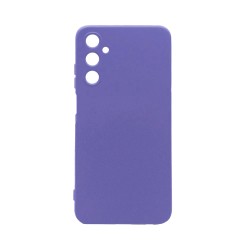 Capa de Silicone com Moldura de Câmera para Samsung Galaxy A25 5G Roxo Capa de Silicone com Moldura de Câmera para Samsung Galaxy A25 5G Roxo