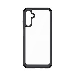 Funda de Silicona Transparente para  Samsung Galaxy A35 5G Negro Funda de Silicona Transparente para  Samsung Galaxy A35 5G Negro