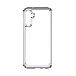 Funda de Silicona Transparente para  Samsung Galaxy A35 5G Blanco Funda de Silicona Transparente para  Samsung Galaxy A35 5G Blanco