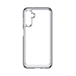 Funda de Silicona Transparente para  Samsung Galaxy A25 5G Blanco Funda de Silicona Transparente para  Samsung Galaxy A25 5G Blanco