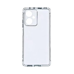 Capa de Silicone Dura com Moldura de Câmera para Oppo A79 5G Transparente Capa de Silicone Dura com Moldura de Câmera para Oppo A79 5G Transparente