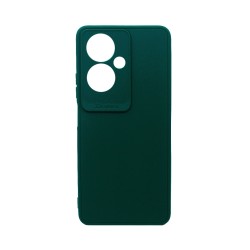 Funda de Silicona Suave con Marco de Cámara para Oppo  A79 5G Verde Funda de Silicona Suave con Marco de Cámara para Oppo  A79 5G Verde