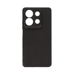Funda de silicona suave con Marco de Cámara para Xiaomi Redmi Note 13 Pro 5G Negro Funda de silicona suave con Marco de Cámara para Xiaomi Redmi Note 13 Pro 5G Negro