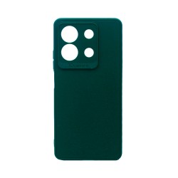 Funda de silicona suave con Marco de Cámara para Xiaomi Redmi Note 13 Pro 5G Verde Funda de silicona suave con Marco de Cámara para Xiaomi Redmi Note 13 Pro 5G Verde