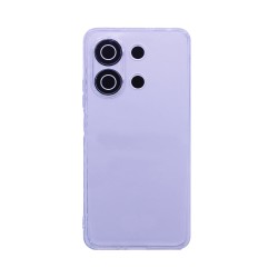 Funda de Silicona Suave con Marco de Cámara para Xiaomi Redmi Note 13 4G Transparente Funda de Silicona Suave con Marco de Cámara para Xiaomi Redmi Note 13 4G Transparente