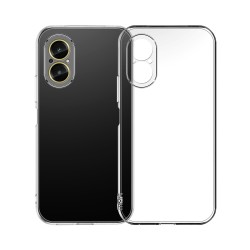 Funda de Silicona Suave con Marco de Cámara para Realme C67 4G Transparente Funda de Silicona Suave con Marco de Cámara para Realme C67 4G Transparente