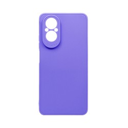 Funda de Silicona Suave con Marco de Cámara para Realme C67 4G Púrpura Funda de Silicona Suave con Marco de Cámara para Realme C67 4G Púrpura