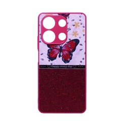 Funda Duro Diseño para Xiaomi Redmi Note 13 4G Rojo Funda Duro Diseño para Xiaomi Redmi Note 13 4G Rojo