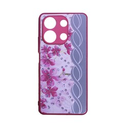 Funda Duro Diseño para Xiaomi Redmi Note 13 4G Rojo Funda Duro Diseño para Xiaomi Redmi Note 13 4G Rojo