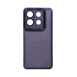 Capa de Silicone Transparente com Moldura de Câmera para Xiaomi Redmi Note 13 Pro 5G/Poco X6 5G Preto Capa de Silicone Transparente com Moldura de Câmera para Xiaomi Redmi Note 13 Pro 5G/Poco X6 5G Preto