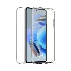 Capa de Silicone 360º para Xiaomi Redmi Note 13 4G Transparente Capa de Silicone 360º para Xiaomi Redmi Note 13 4G Transparente