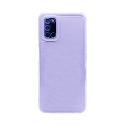 Capa de Silicone Macio com Moldura de Câmera para Oppo A52/A72/A92 Transparente Capa de Silicone Macio com Moldura de Câmera para Oppo A52/A72/A92 Transparente