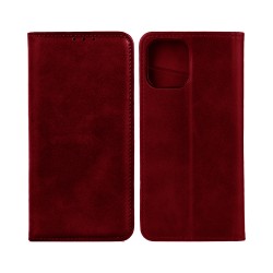 Leather Flip Cover with Internal Pocket for Apple iPhone 13 Red Leather Flip Cover with Internal Pocket for Apple iPhone 13 Red