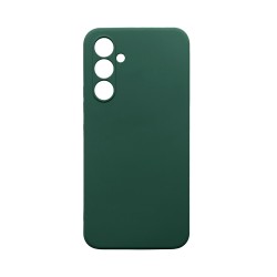Silicone Case with Camera Shield for Samsung Galaxy A25 5G Green Silicone Case with Camera Shield for Samsung Galaxy A25 5G Green