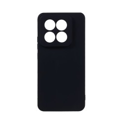 Silicone Case with Camera shield for Xiaomi 14 Pro/Xiaomi 14T Black Silicone Case with Camera shield for Xiaomi 14 Pro/Xiaomi 14T Black