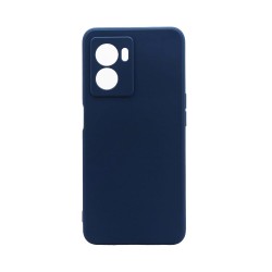 Funda de Silicona con Marco de Cámara para Oppo A57/A57s Azul Funda de Silicona con Marco de Cámara para Oppo A57/A57s Azul