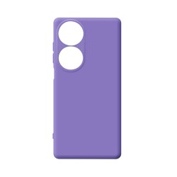 Capa de Silicone com Moldura de Câmera para Huawei Honor 90 Smart/Honor X7B Roxo Capa de Silicone com Moldura de Câmera para Huawei Honor 90 Smart/Honor X7B Roxo