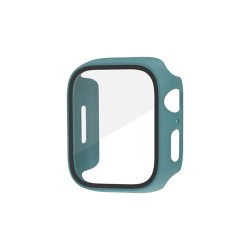 Cover+Tempered Glass for Apple iwatch Series 45mm Green Cover+Tempered Glass for Apple iwatch Series 45mm Green