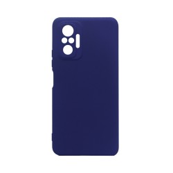 Silicone Case with Camera Shield for Xiaomi Redmi Note 10 Pro Dark Blue Silicone Case with Camera Shield for Xiaomi Redmi Note 10 Pro Dark Blue