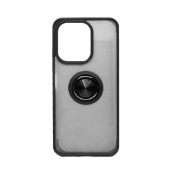 Case with Support Ring for Oppo A40 4G/A3 4G Smoked Black Case with Support Ring for Oppo A40 4G/A3 4G Smoked Black