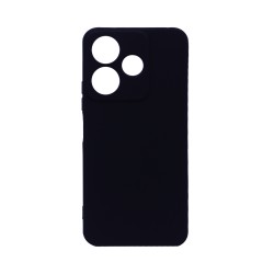 Silicone Case with Camera Shield for Xiaomi Redmi 13 4G Black Silicone Case with Camera Shield for Xiaomi Redmi 13 4G Black