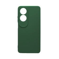 Soft Silicone Case with Camera Shield for Oppo A60 4G Dark Green Soft Silicone Case with Camera Shield for Oppo A60 4G Dark Green