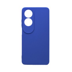 Soft Silicone Case with Camera Shield for Oppo A60 4G Dark Blue Soft Silicone Case with Camera Shield for Oppo A60 4G Dark Blue