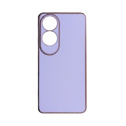 Designer Silicone Case with Camera shield for Oppo A60 White Designer Silicone Case with Camera shield for Oppo A60 White