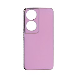 Designer Silicone Case with Camera shield for Huawei Honor 90 Smart Pink Designer Silicone Case with Camera shield for Huawei Honor 90 Smart Pink