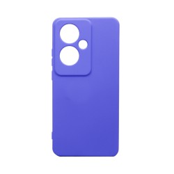 Silicone Case with Camera Shield for Oppo Reno11 F Purple Silicone Case with Camera Shield for Oppo Reno11 F Purple