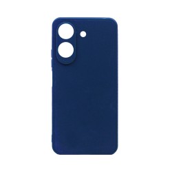 Soft Silicone Case with Camera Shield for Xiaomi Redmi 13C/Poco C65 Dark Blue Soft Silicone Case with Camera Shield for Xiaomi Redmi 13C/Poco C65 Dark Blue